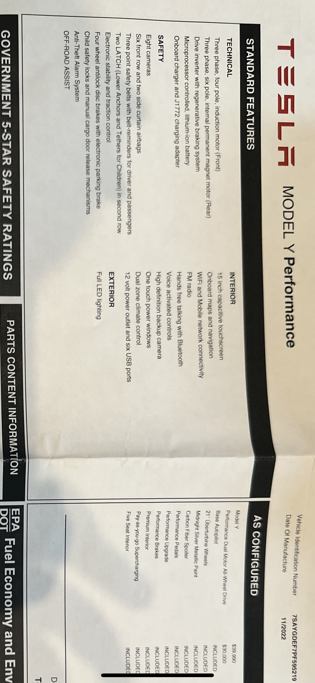 Tesla Contract