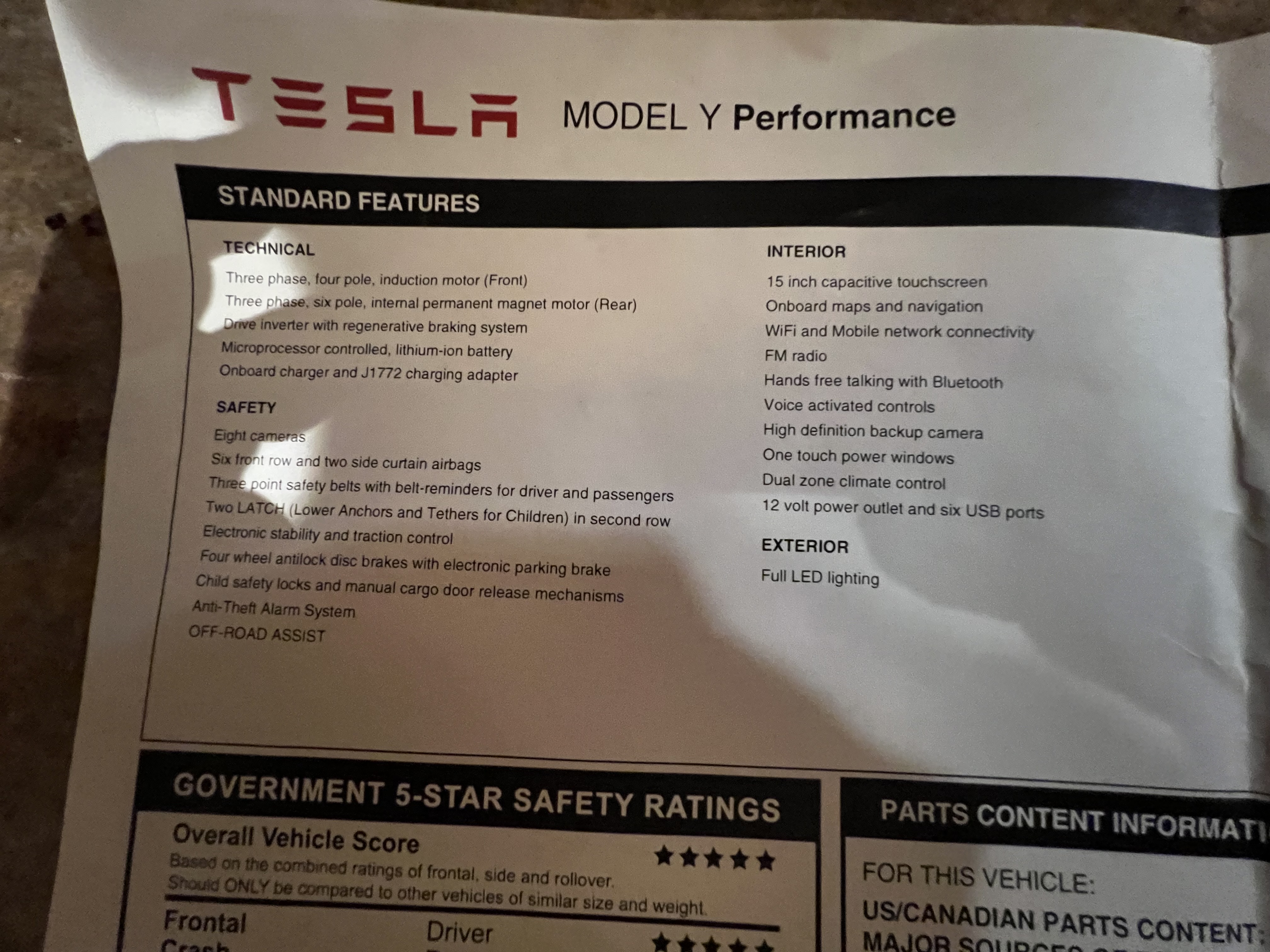 Tesla Contract